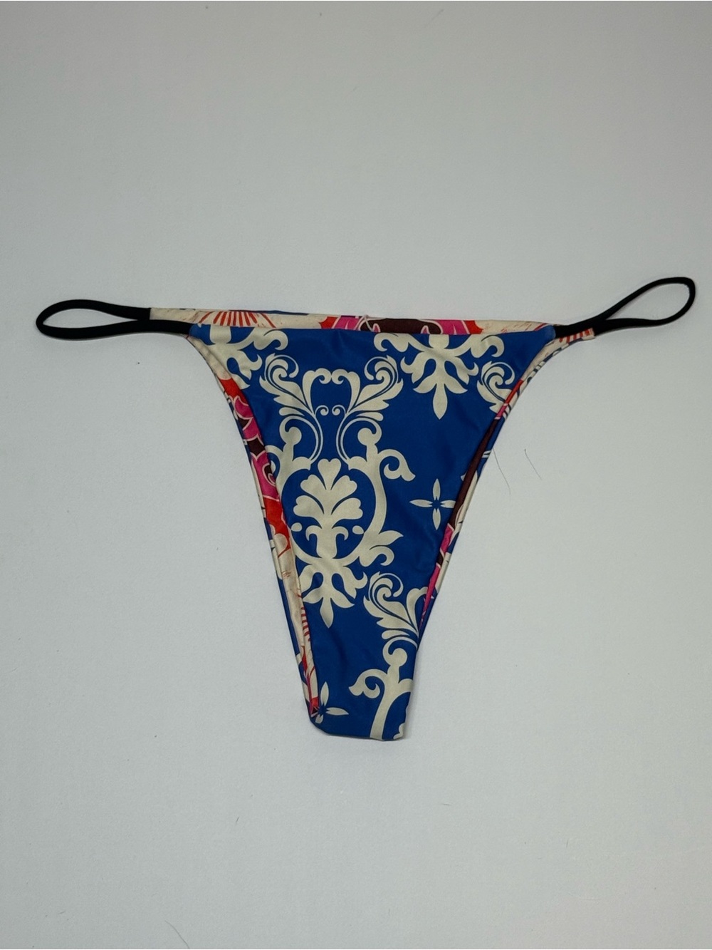 Agua Bendita Minta Reversible String Bikini Bottom